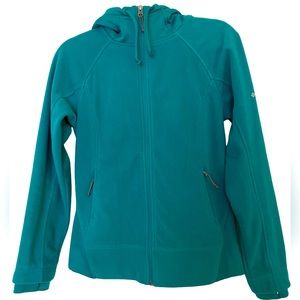 Teal Columbia Fleece Jacket